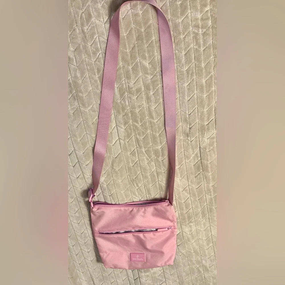 Vera Bradley Summer Pink Lighten Up Hipster Crossbody - Picture 9 of 9